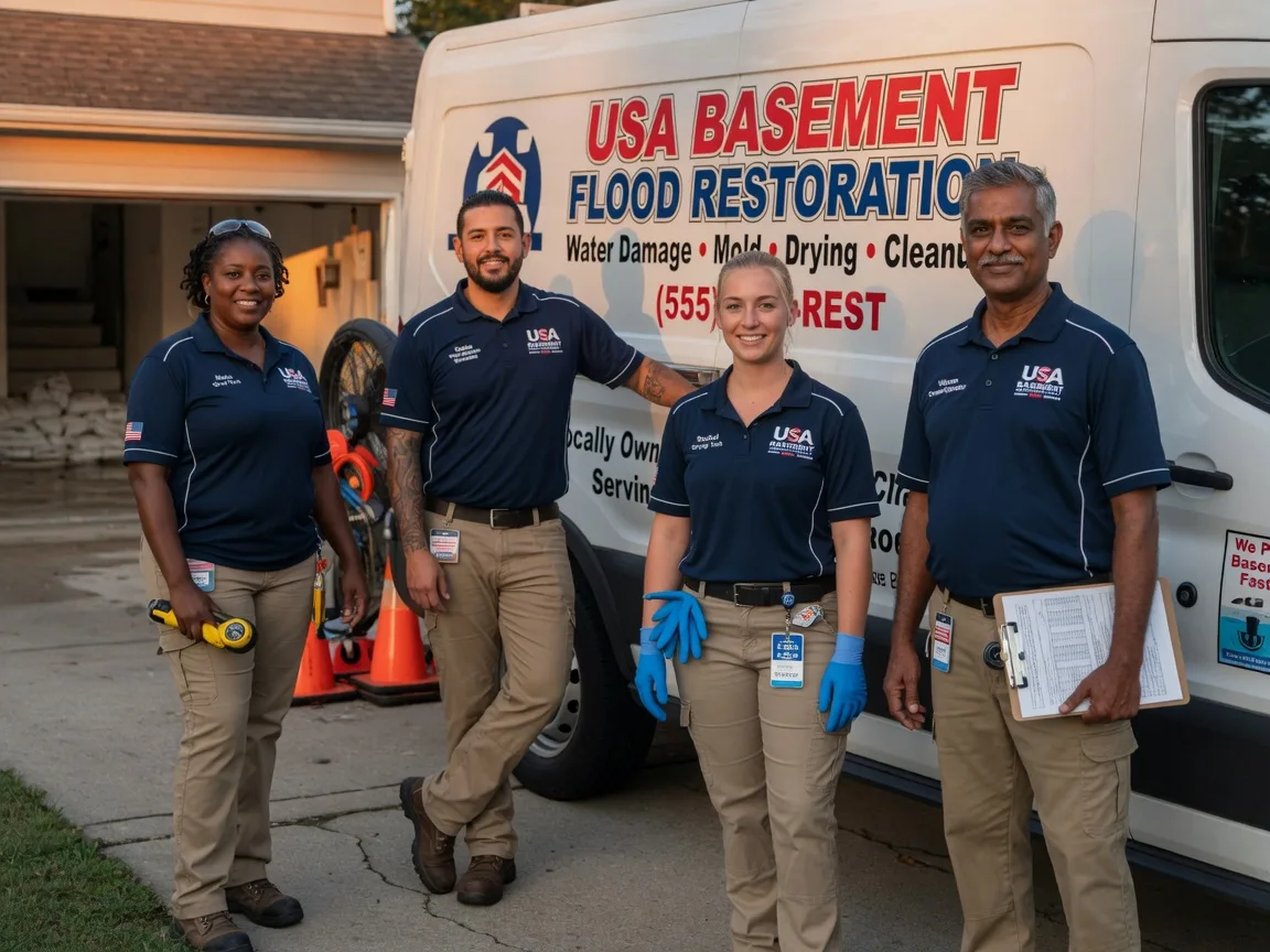 Basement Flood Cleanup company in Mount Olive, NC