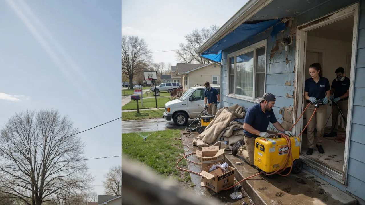 Basement Flood Cleanup in Mount Olive, NC near me
